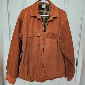 Arrow Corduroy Blanket Lined Button Up Heavy Coat Large Winter Quality